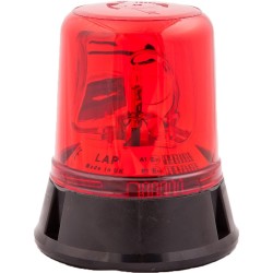 Girofar rosu rotativ 12V cu prindere in 3 puncte